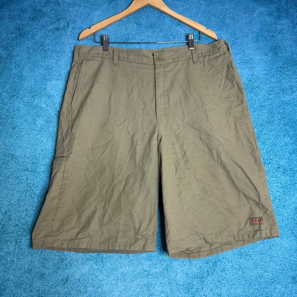 Dickies Utility Work Shorts Mens 40 Tan Vintage Fit 38x12 Made in Honduras